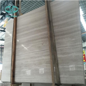 White Wooden Slabs,White Wooden Marble Tiles & Slabs, Grey Wooden Serpeggiente Marble Slabs, China White Marble