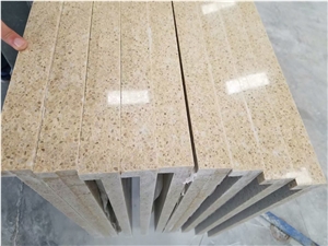 Beige Colored Quartz Caesarstone Bathroom Top for Vanity Tops