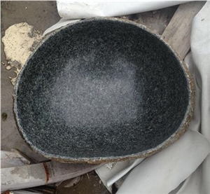 Blue Basalt Manmade Stone Sink for Bathroom Sinks