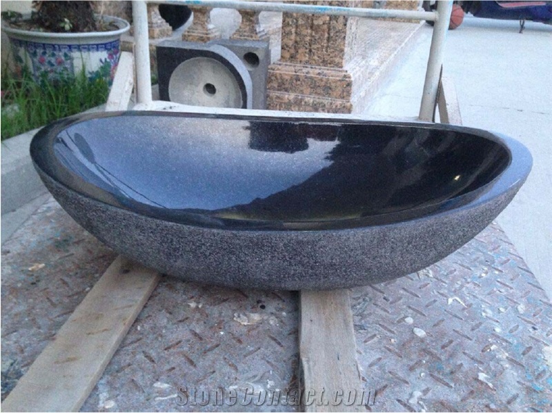 Luxury Cream Limestone Bath Tubs Solid Surface Bathtubs For Bathroom