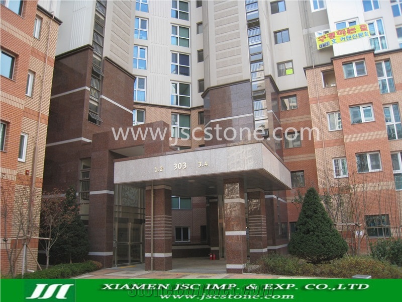 Carmen Red Granite Slabs & Tiles, Finland Red Granite