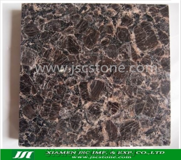 Imperial Brown Granite Slabs & Tiles, Brazil Brown Granite