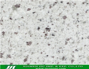 White Galaxy Granite Countertop Vanity Top