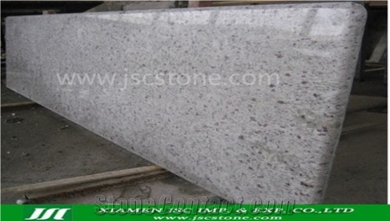 White Galaxy Granite Countertop Vanity Top