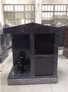 Bahama Blue Granite Headstone Urn Cremation Columbarium Price