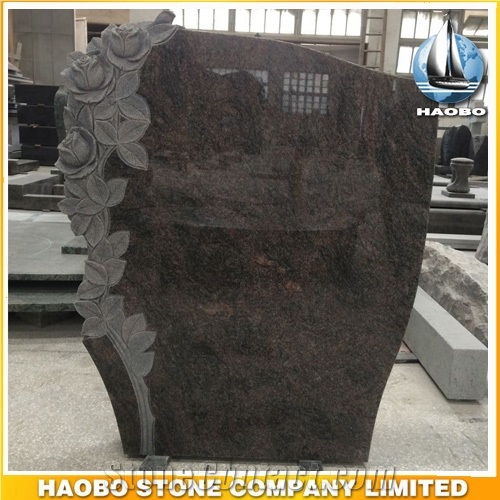 Hot Sell Germen Granite Tombestone Monument for Sale