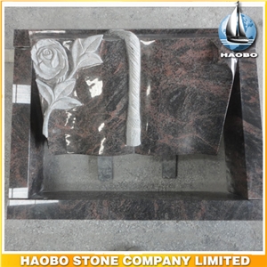 Hot Sell Germen Granite Tombestone Monument for Sale