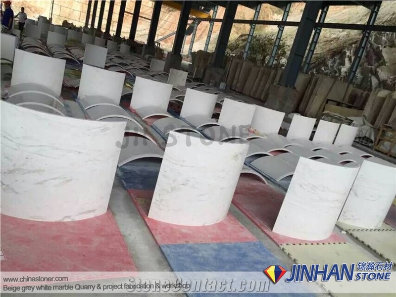 Luxury Border Decos Pencil Liners Fabricated by Volakas White Marble, Greece White Marble Skirtings Trim Used for Wall Cladding, Wall Covering Tile, Column Covering Panel