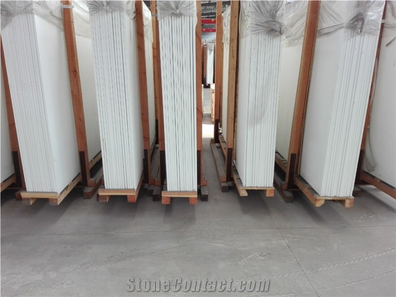 Nano White Marble Slab & Tiles,Crystallized White Marble Slabs & Tiles,Crystallized Stone Slab & Tile