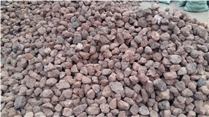 China Red Volcanic Pebble