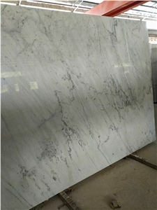 China Carrara White Marble, Light Grey and White Marble, Slabs or Tiles, for Wall or Flooring Coverage and Other Interior Decoration, Cheap Price with Good Quality