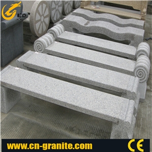 China Grey Granite Bench, Table,Exterior Outdoor Garden Landscape Street Patio Natural Granite Stone Table Bench Chair