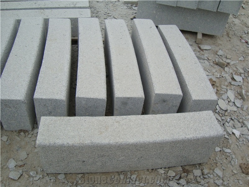 G341 Kerbstone, Popular Chinese Kerbstone, Cheap Kerbstone, Kerbs, Kerb Stone, Flame, Bush Hammered Kerbstone