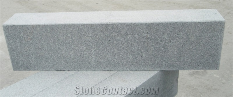 Granite Kerbstone, China Natural G603 Granite Kerbstone,Grey Granite Curbstone,Polished G603,Sesame White,Light Gray, Crystal White Granite Kerbstone,Curbstone, Gray Granite Kerbstone, Cubestone Side