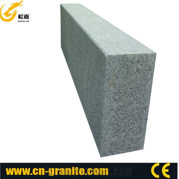 Hot Sale- Own Factory G603 Granite Kerbstone/Kerbs,Bianco Crystal Sardo Granite Curbs,Sesame White Granite Kerbs for Road Side Stone,Exterior Stone Landscaping Stone