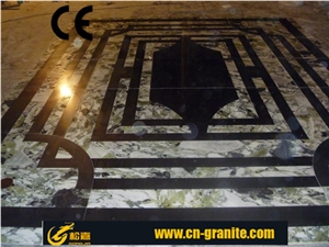 Marble Waterjet Medallion Tiles, Marble Waterjet Pattern Tiles,Marble Floor Medallion Tiles,Stone Waterjet Medallion