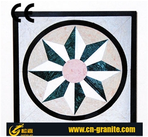 Rectangle Marble Floor Medallions Pattern,Square Marble Stepping Stone Patterns,Chinese Marble Floor Medallions Patterns
