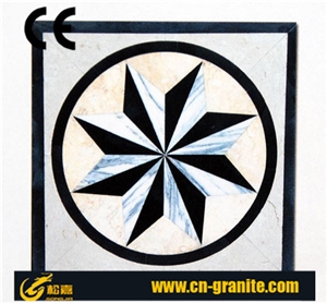 Rectangle Marble Floor Medallions Pattern,Square Marble Stepping Stone Patterns,Chinese Marble Floor Medallions Patterns