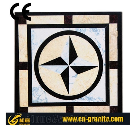 Rectangle Marble Floor Medallions Pattern,Square Marble Stepping Stone Patterns,Chinese Marble Floor Medallions Patterns