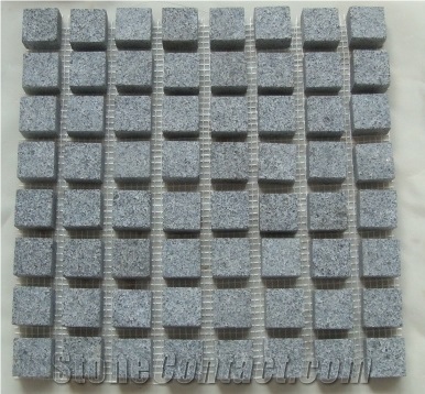 Red Granite Pavers, Granite Cube Stone, Paving Stone