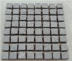 Red Granite Pavers, Granite Cube Stone, Paving Stone