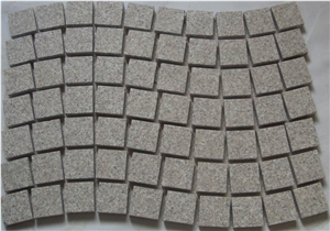 Red Granite Pavers, Granite Cube Stone, Paving Stone