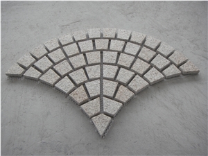 Yellow Granite Cube Stone, Paving Stone, Floor Covering, Driveway Paving Stone