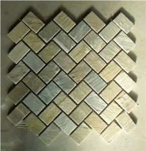 Beige Walling Quartzite Mosaic Beige Walling Quartzite Mosaic