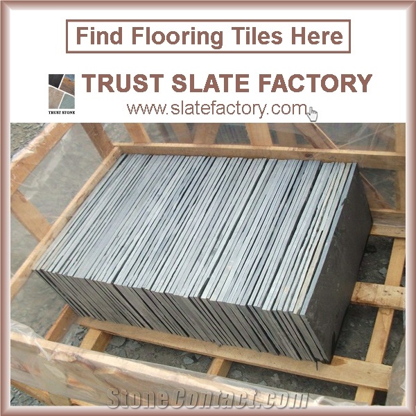 Black Slate Tiles, Grey Slate Tiles, China Grey Slate