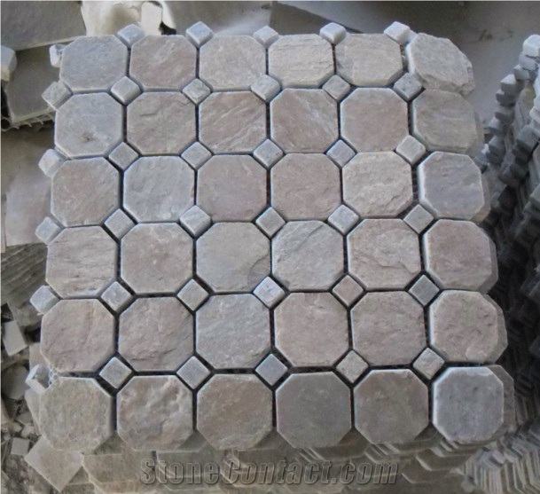 Himalaya Walling Quartzite Mosaic