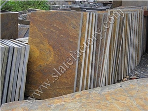 Rusty Brown Slate Tiles