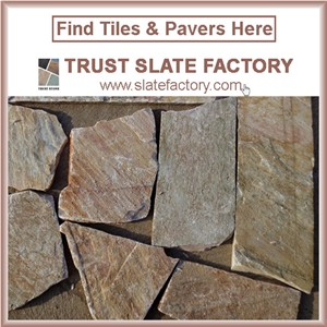 Yellow Wall Corner Piece, Desert Yellow Capping Stone Coping Stone, Golden Quartzite Flooring Tiles