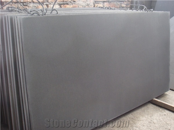 Basalt Honed Slab, China Grey Basalt