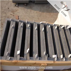 Bluestone Pool Border Tiles/ China Grey Bluestone Drop Face Coping Tiles / Bluestone Rebated Swimming Pool Coping Tiles