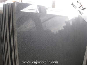 G654 Granite Slabs/Sesame Grey/Dark Grey/Polished Granite Slabs