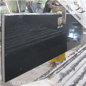 G684 Black Basalt Polished Slabs, 20Mm Thick