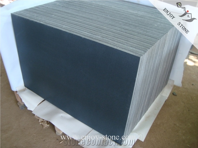 Hainan Bluestone Slabs & Tiles, Hainan Black Basalt Slabs & Tiles/Hainan Black Basalto/Basaltina Stone For Flooring/Wall Cladding