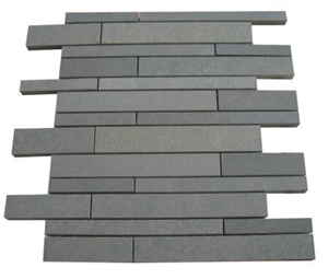 Honed Basalt Mosaic, Grey Basalt Mosaic Honed Basalt Mosaic, Grey Basalt Mosaic