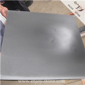 Honed Chinese Basalt Tile, Grey Basalt Stone/Andesite/Basaltina Paving/Flooring/Wall Cladding