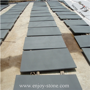 Honed Chinese Basalt Tile, Grey Basalt Stone/Andesite/Basaltina Paving/Flooring/Wall Cladding