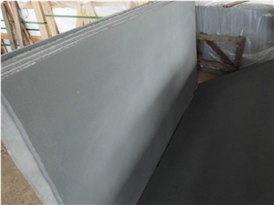 Honed Grey Basalt Slab, China Grey Basalt Slabs & Tiles