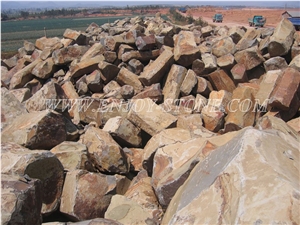 Natural Black Basalt Block, China Black Basalt