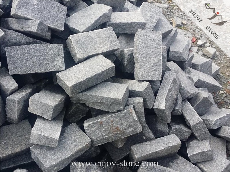 Picked G654 Paving Stone, G654 Grey Granite Paving Stone