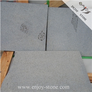 Sawn Basalt Sandblasted Tile, China Grey Basalt