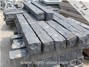 ZP Black Basalt Palisade, Zhangpu Black Basalt Cleft Natural Split Palisade/Column/Pillars