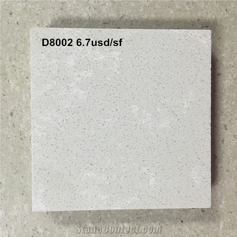 Cut to Size Marble Like Quartz with Veined Movement for Laboratories, Healthcare Facilities and Food Preparation Environments in High Quality Thickness 2cm or 3cm