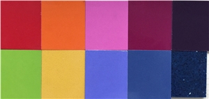 Multicolor Series and Shining Series Quartz Stone 2cm and 3cm Available for American Kitchen Countertops Thickness 2cm or 3cm with High Gloss and Hardness