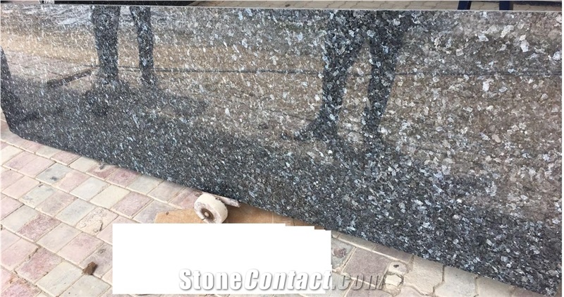 Blue Pearl Granite Tiles & Slabs, Blue Polished Granite Floor Tiles, Wall Tiles Norway