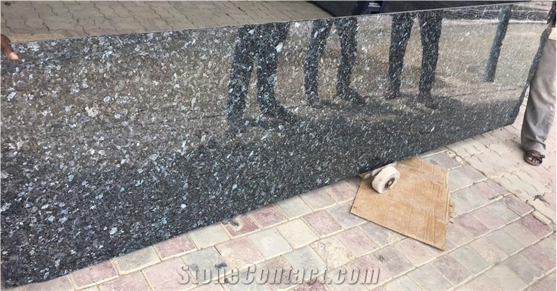 Blue Pearl Granite Tiles & Slabs, Blue Polished Granite Floor Tiles, Wall Tiles Norway