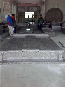 G664 Monuments, Pink Granite Monuments, Red Granite Tombstone